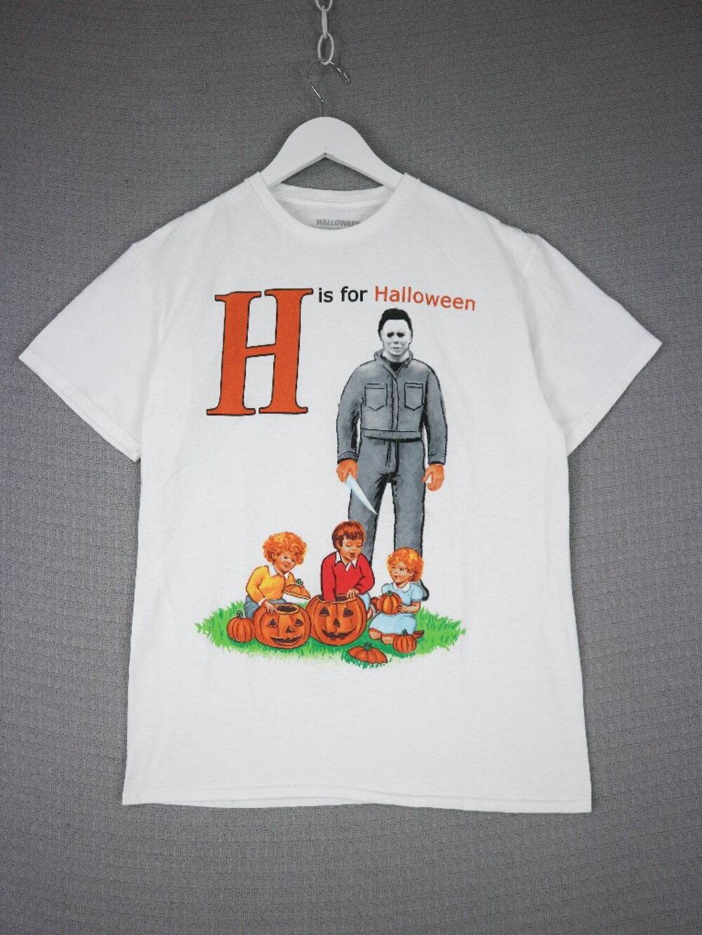 H is for Halloween Michael Myers 2022 Horror Tee Medium